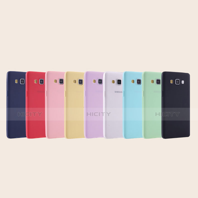 Samsung Galaxy A7 SM-A700用極薄ソフトケース シリコンケース 耐衝撃 全面保護 S01 サムスン 