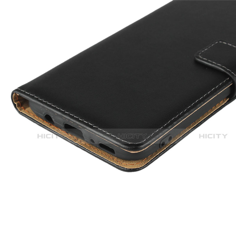 Samsung Galaxy A70用手帳型 レザーケース スタンド サムスン ブラック