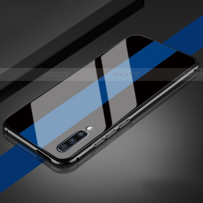 Samsung Galaxy A70用ハイブリットバンパーケース プラスチック 鏡面 カバー T01 サムスン 