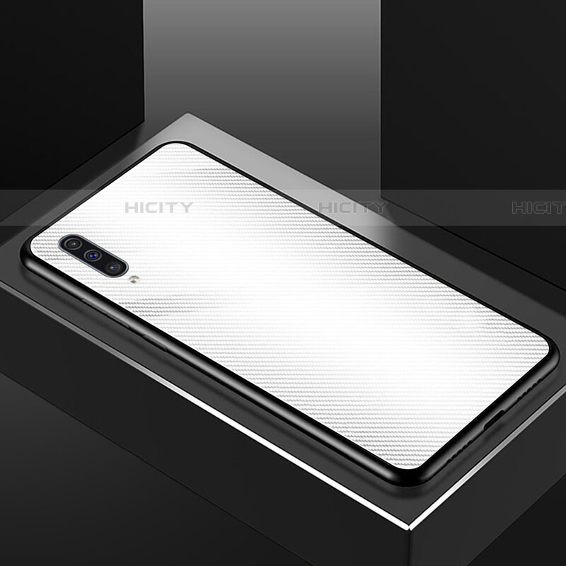 Samsung Galaxy A70用ハイブリットバンパーケース プラスチック 鏡面 カバー T02 サムスン 
