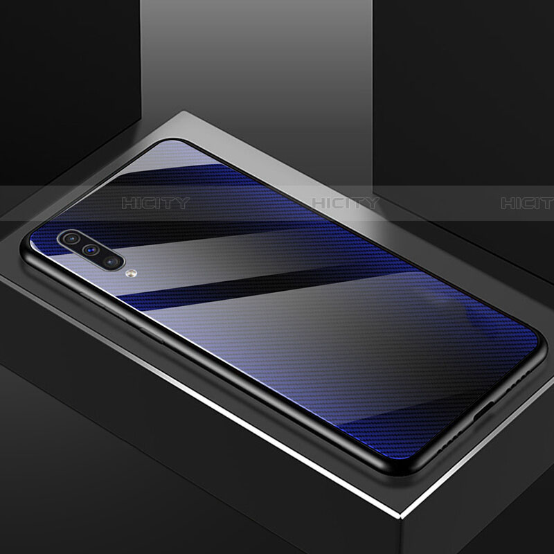 Samsung Galaxy A70用ハイブリットバンパーケース プラスチック 鏡面 カバー T02 サムスン 