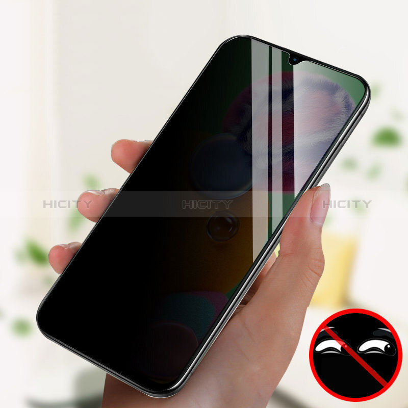 Samsung Galaxy A70用反スパイ 強化ガラス 液晶保護フィルム S02 サムスン クリア