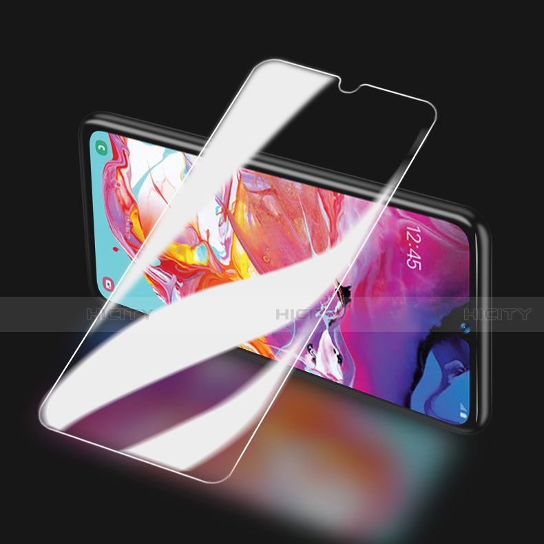 Samsung Galaxy A70用強化ガラス 液晶保護フィルム サムスン クリア
