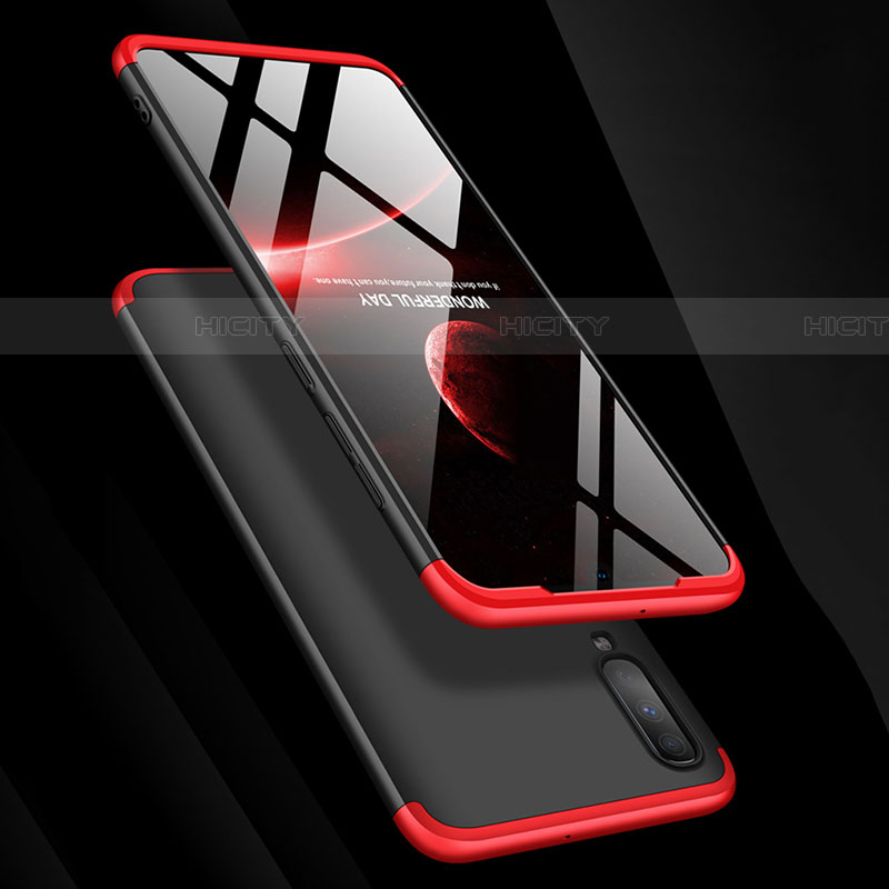 Samsung Galaxy A70S用ハードケース プラスチック 質感もマット 前面と背面 360度 フルカバー アンド指輪 サムスン 