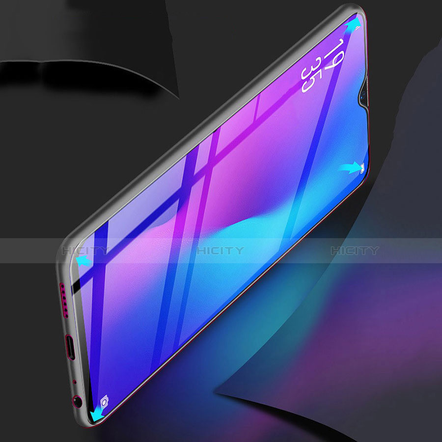 Samsung Galaxy A70S用強化ガラス フル液晶保護フィルム F03 サムスン ブラック
