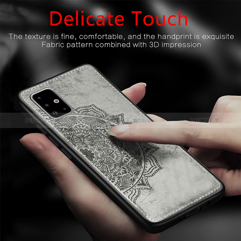 Samsung Galaxy A71 4G A715用極薄ソフトケース シリコンケース 耐衝撃 全面保護 マグネット式 バンパー S04D サムスン 