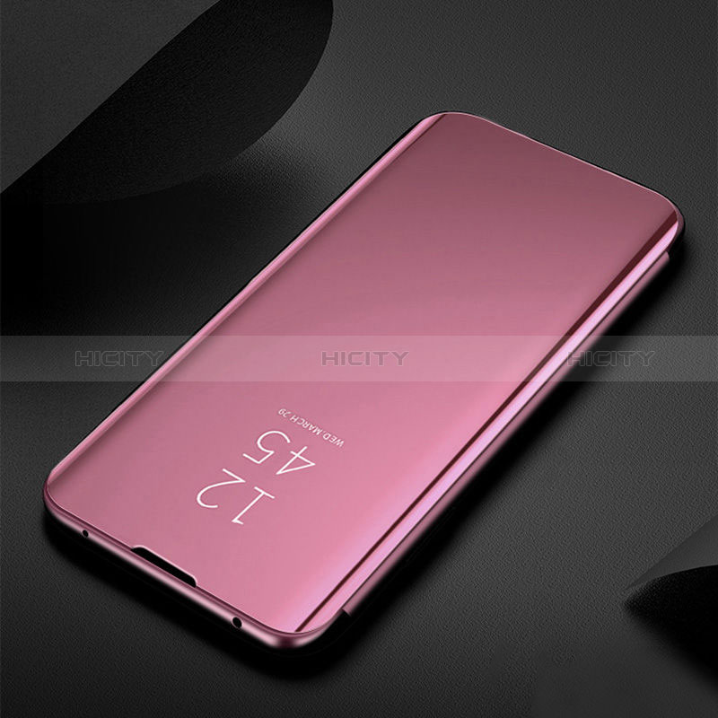 Samsung Galaxy A71 4G A715用手帳型 レザーケース スタンド 鏡面 カバー L01 サムスン 
