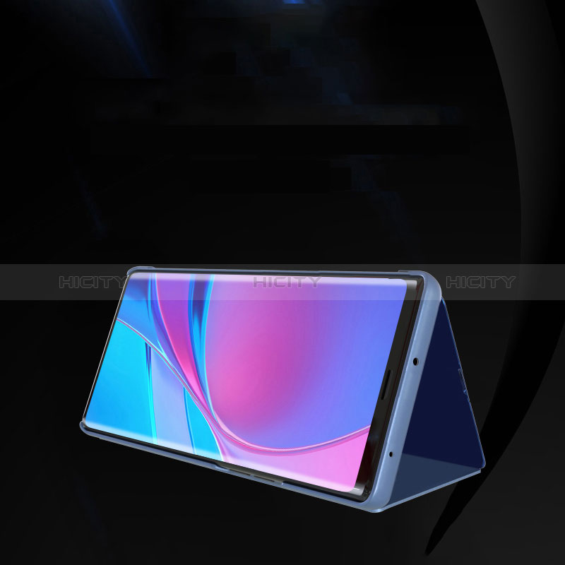 Samsung Galaxy A71 4G A715用手帳型 レザーケース スタンド 鏡面 カバー サムスン 