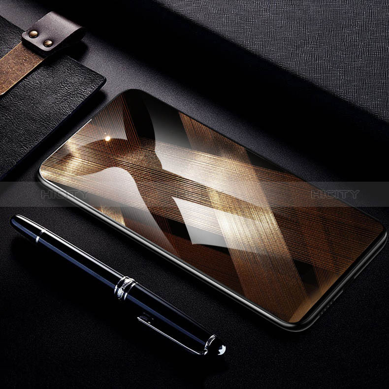 Samsung Galaxy A71 4G A715用強化ガラス フル液晶保護フィルム F08 サムスン ブラック