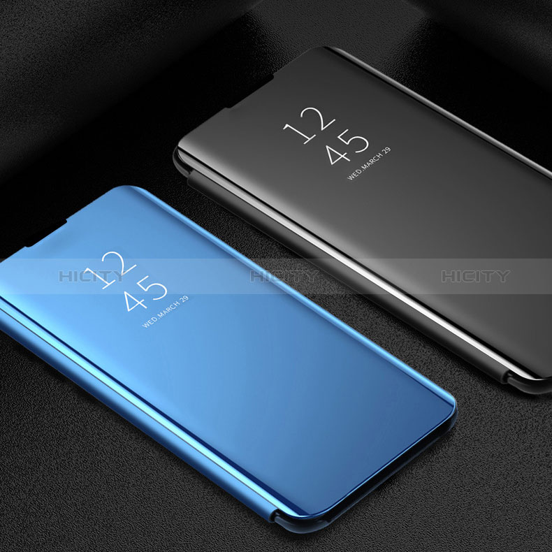 Samsung Galaxy A71 5G用手帳型 レザーケース スタンド 鏡面 カバー L01 サムスン 