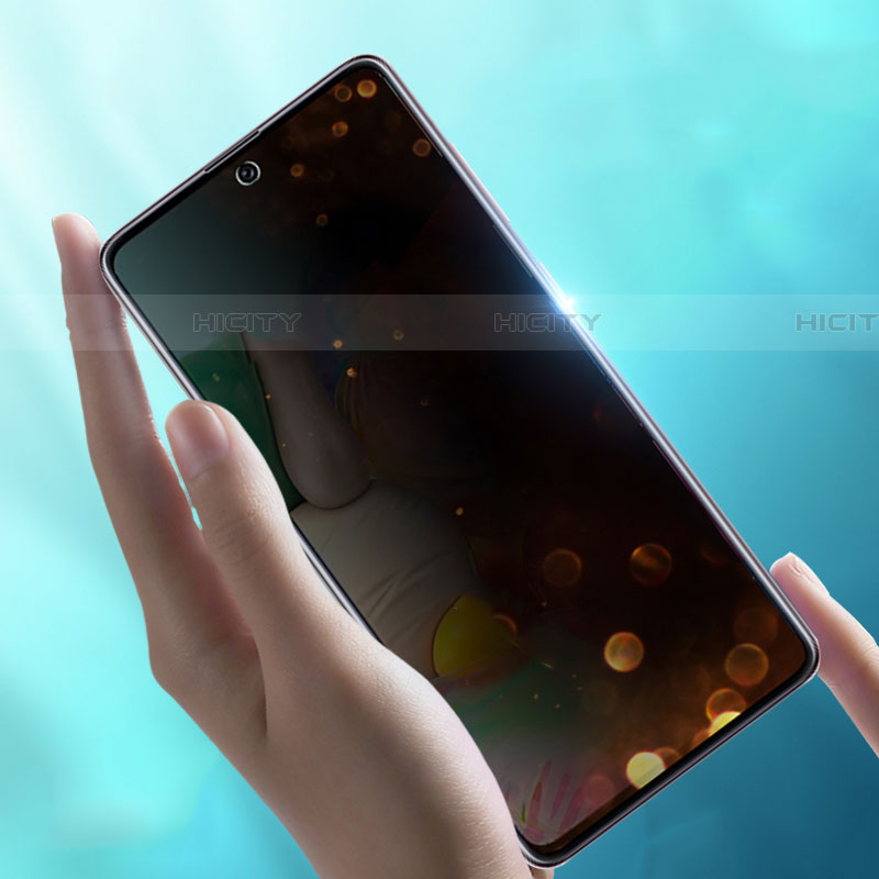 Samsung Galaxy A71 5G用反スパイ 強化ガラス 液晶保護フィルム サムスン クリア