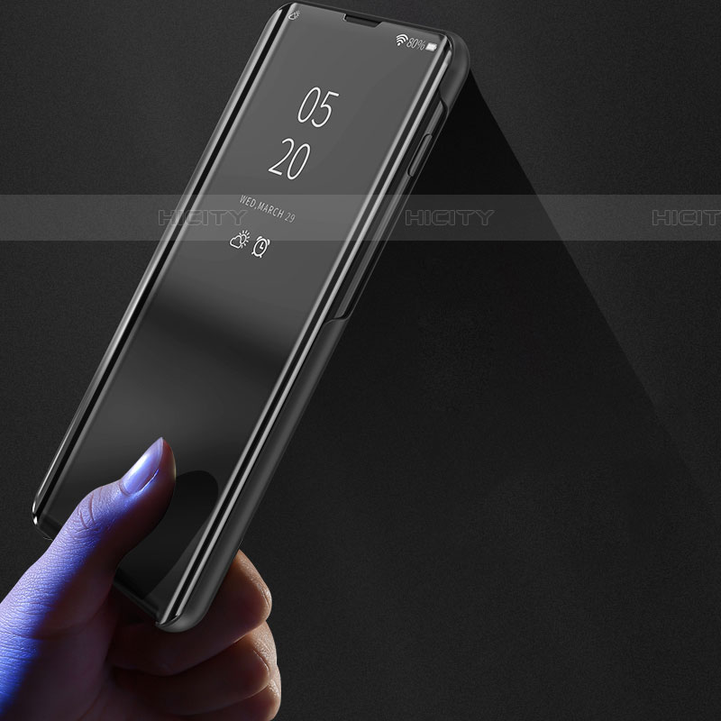 Samsung Galaxy A72 5G用手帳型 レザーケース スタンド 鏡面 カバー サムスン 