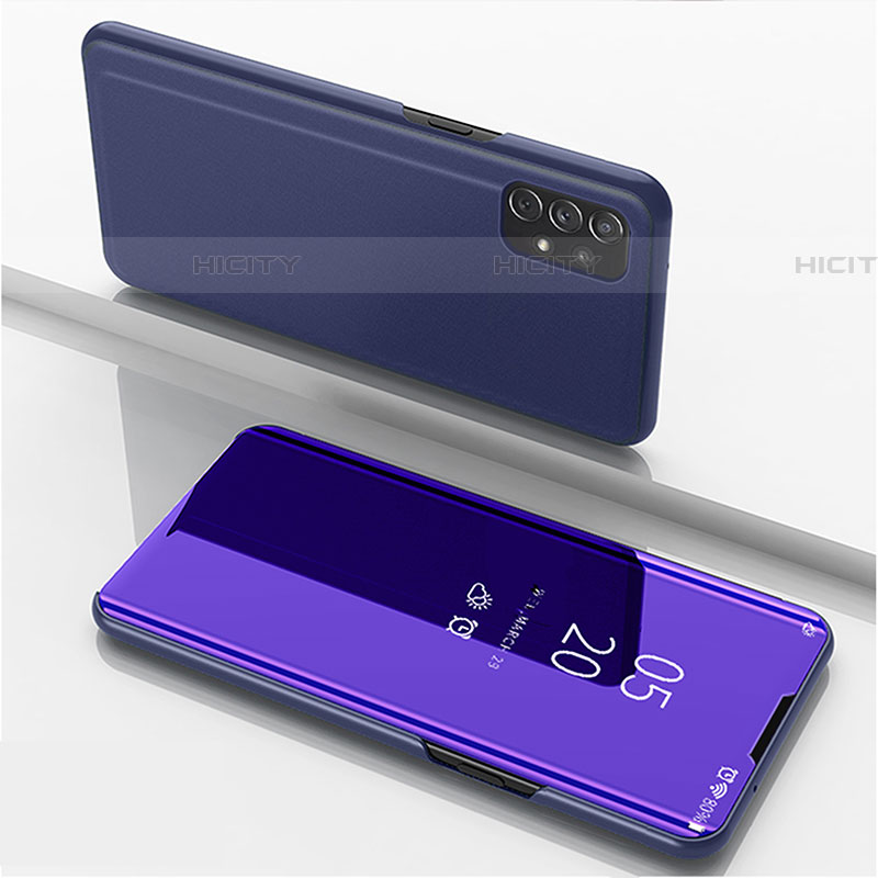 Samsung Galaxy A72 5G用手帳型 レザーケース スタンド 鏡面 カバー サムスン 