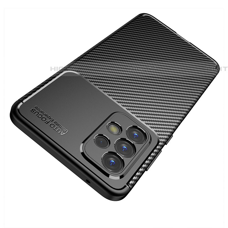 Samsung Galaxy A73 5G用シリコンケース ソフトタッチラバー ツイル カバー サムスン 