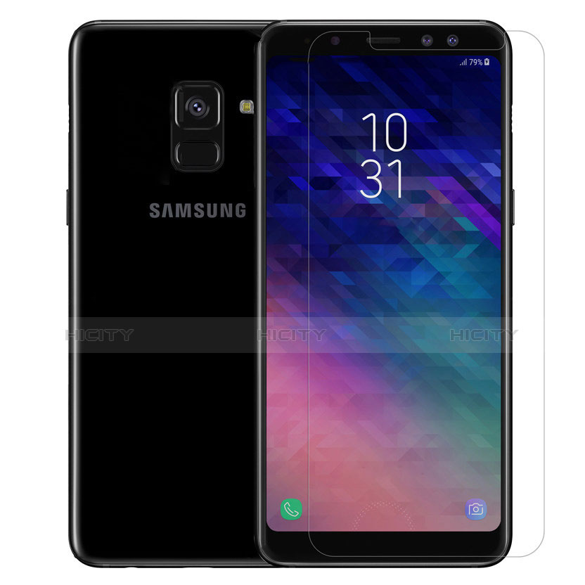 Samsung Galaxy A8 (2018) Duos A530F用強化ガラス 液晶保護フィルム サムスン クリア