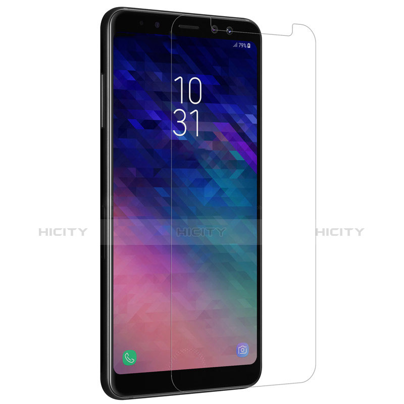Samsung Galaxy A8+ A8 Plus (2018) A730F用強化ガラス 液晶保護フィルム サムスン クリア