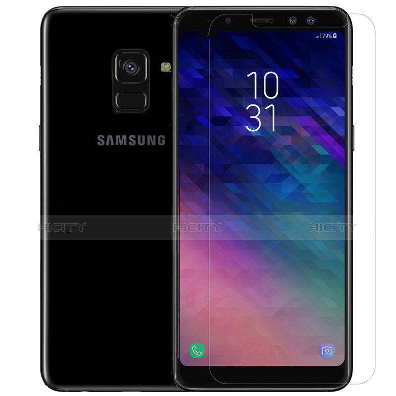 Samsung Galaxy A8+ A8 Plus (2018) Duos A730F用強化ガラス 液晶保護フィルム サムスン クリア