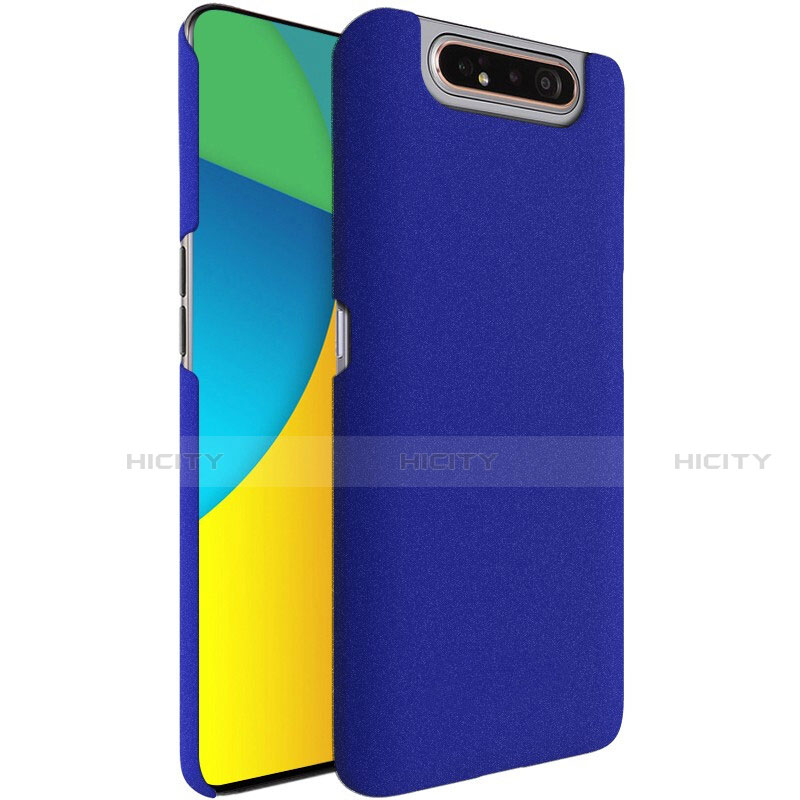 Samsung Galaxy A80用ハードケース プラスチック カバー サムスン ネイビー