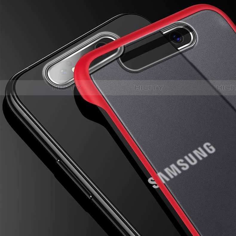 Samsung Galaxy A80用ハードカバー クリスタル クリア透明 S02 サムスン 