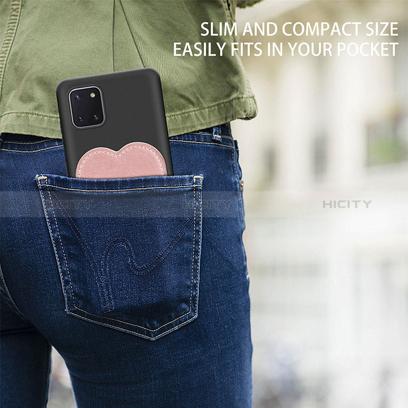 Samsung Galaxy A81用極薄ソフトケース シリコンケース 耐衝撃 全面保護 マグネット式 バンパー S07D サムスン 