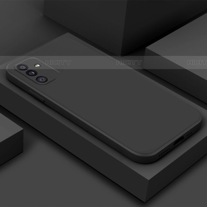 Samsung Galaxy A82 5G用360度 フルカバー極薄ソフトケース シリコンケース 耐衝撃 全面保護 バンパー S01 サムスン ブラック