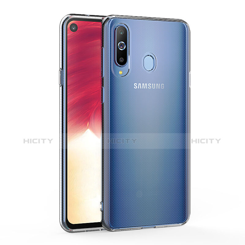 Samsung Galaxy A8s SM-G8870用極薄ソフトケース シリコンケース 耐衝撃 全面保護 クリア透明 T03 サムスン クリア