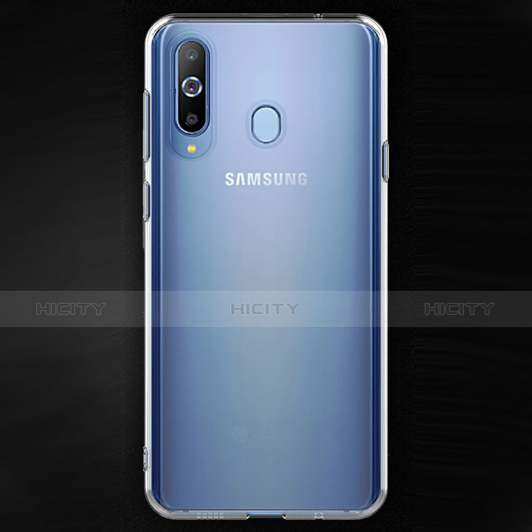 Samsung Galaxy A8s SM-G8870用極薄ソフトケース シリコンケース 耐衝撃 全面保護 クリア透明 T05 サムスン クリア