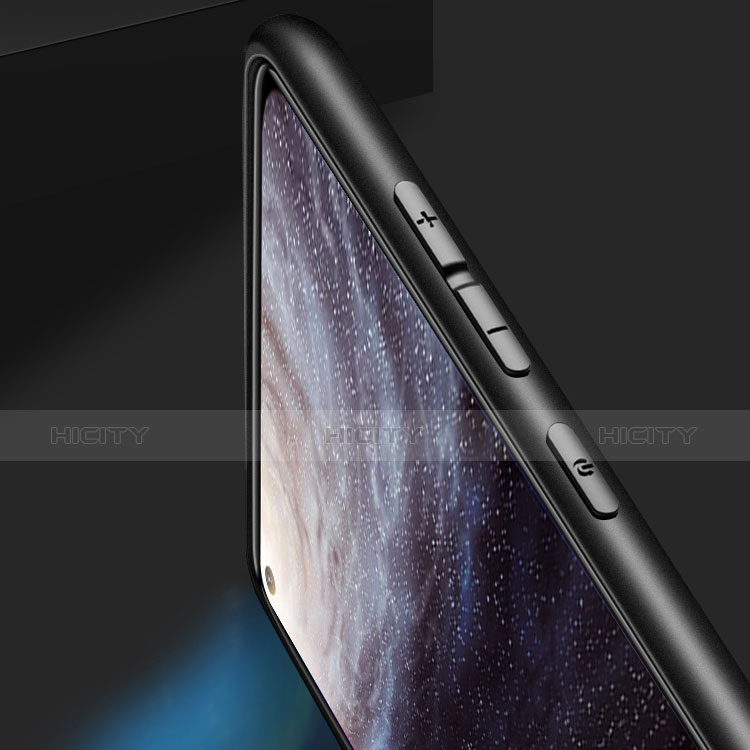 Samsung Galaxy A8s SM-G8870用極薄ソフトケース シリコンケース 耐衝撃 全面保護 S02 サムスン ブラック