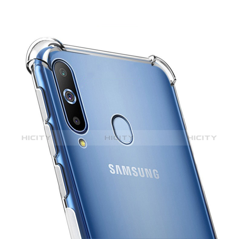 Samsung Galaxy A8s SM-G8870用極薄ソフトケース シリコンケース 耐衝撃 全面保護 クリア透明 T07 サムスン クリア
