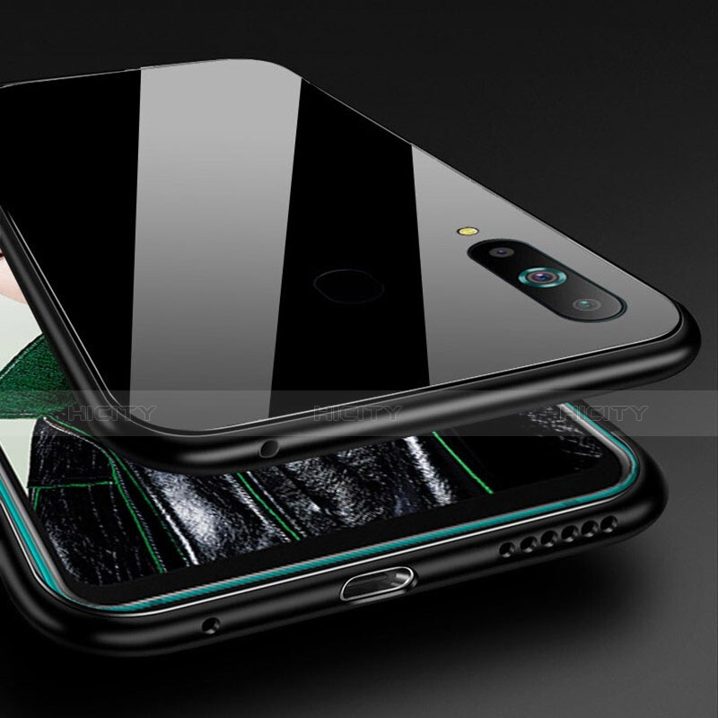 Samsung Galaxy A8s SM-G8870用ハイブリットバンパーケース プラスチック 鏡面 カバー M01 サムスン 