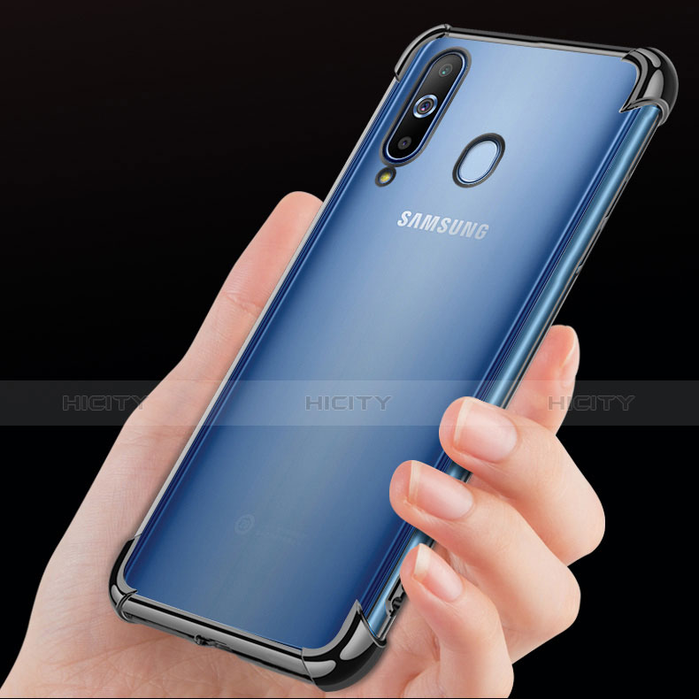 Samsung Galaxy A8s SM-G8870用極薄ソフトケース シリコンケース 耐衝撃 全面保護 透明 H02 サムスン 