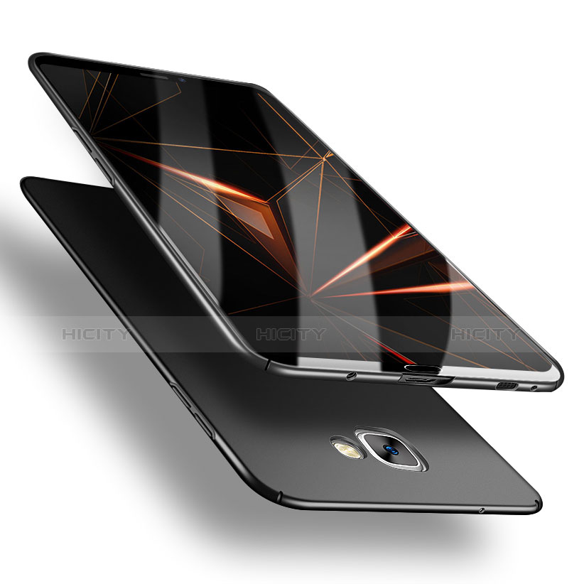 Samsung Galaxy A9 (2016) A9000用ハードケース プラスチック 質感もマット M03 サムスン ブラック
