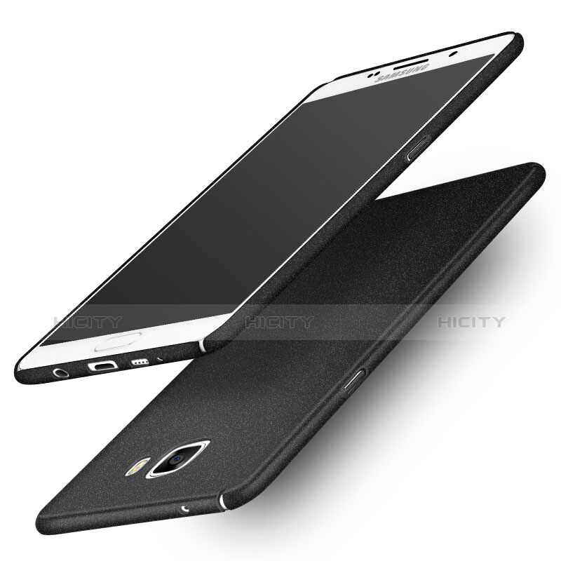 Samsung Galaxy A9 (2016) A9000用ハードケース カバー プラスチック R01 サムスン ブラック