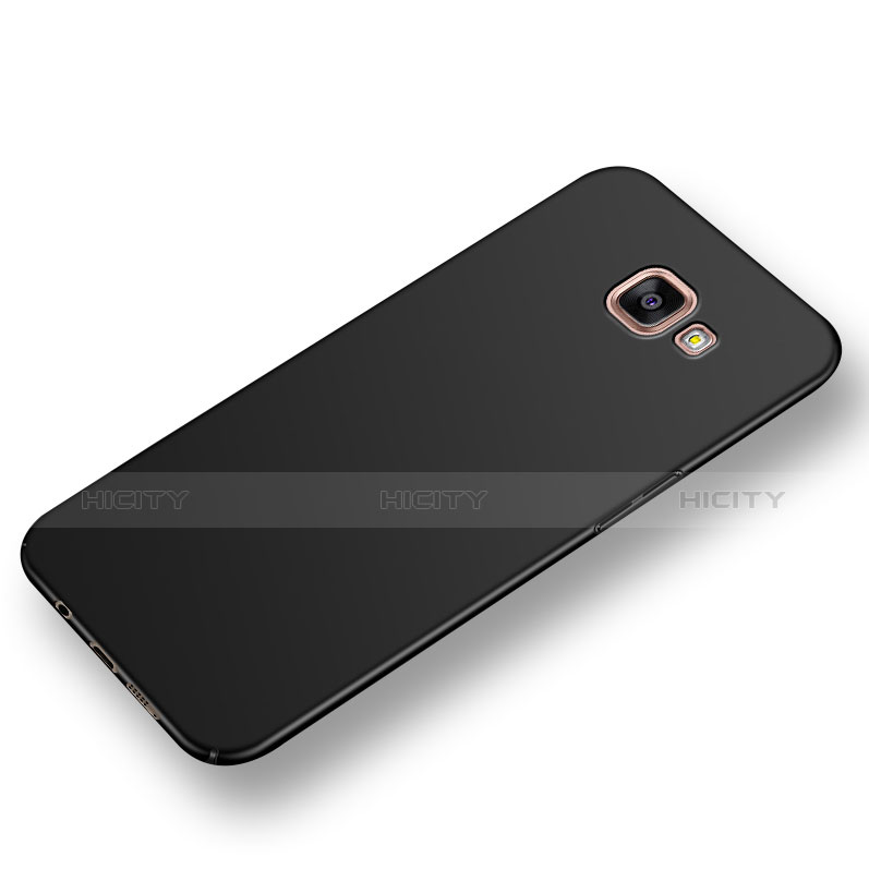Samsung Galaxy A9 (2016) A9000用ハードケース プラスチック 質感もマット M04 サムスン ブラック