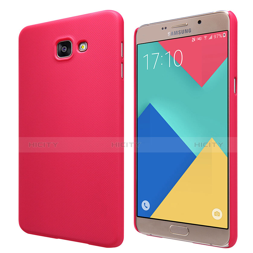 Samsung Galaxy A9 (2016) A9000用ハードケース プラスチック 質感もマット M06 サムスン レッド