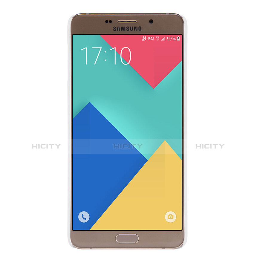 Samsung Galaxy A9 (2016) A9000用ハードケース プラスチック 質感もマット M06 サムスン ホワイト