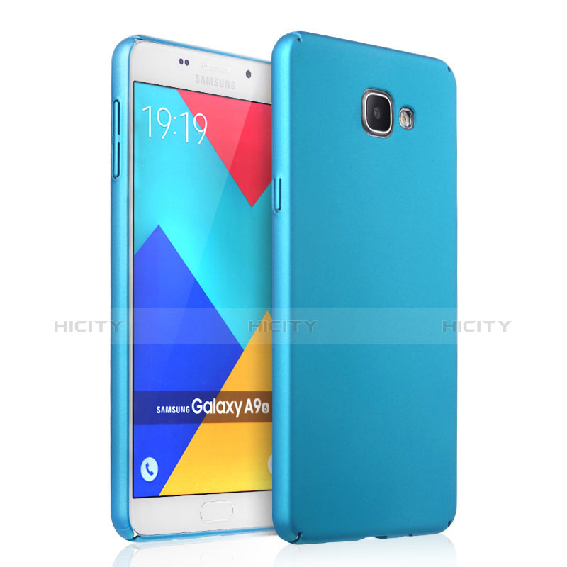 Samsung Galaxy A9 (2016) A9000用ハードケース プラスチック 質感もマット サムスン ブルー