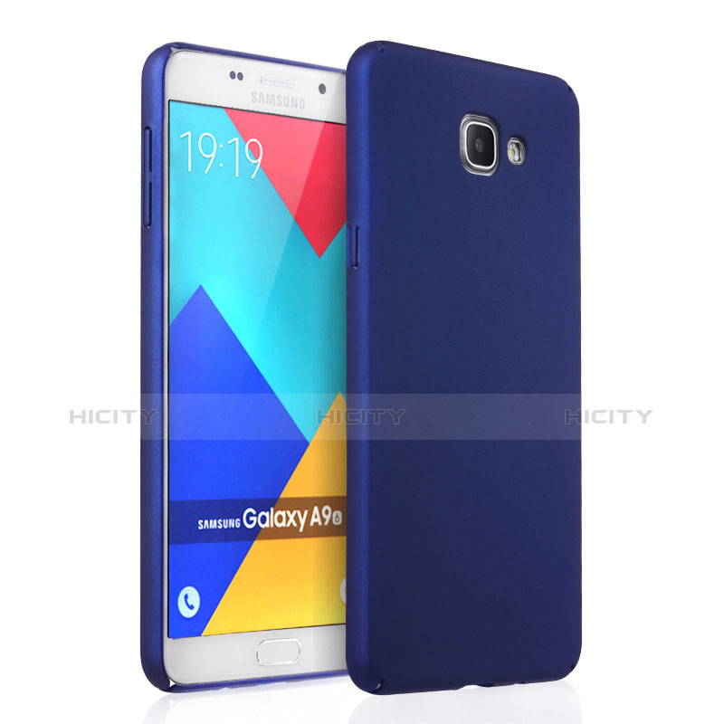 Samsung Galaxy A9 (2016) A9000用ハードケース プラスチック 質感もマット サムスン ネイビー