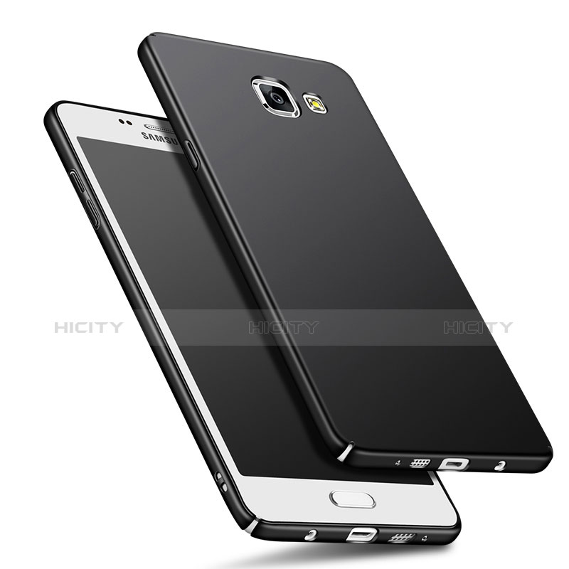Samsung Galaxy A9 (2016) A9000用ハードケース プラスチック 質感もマット M01 サムスン ブラック