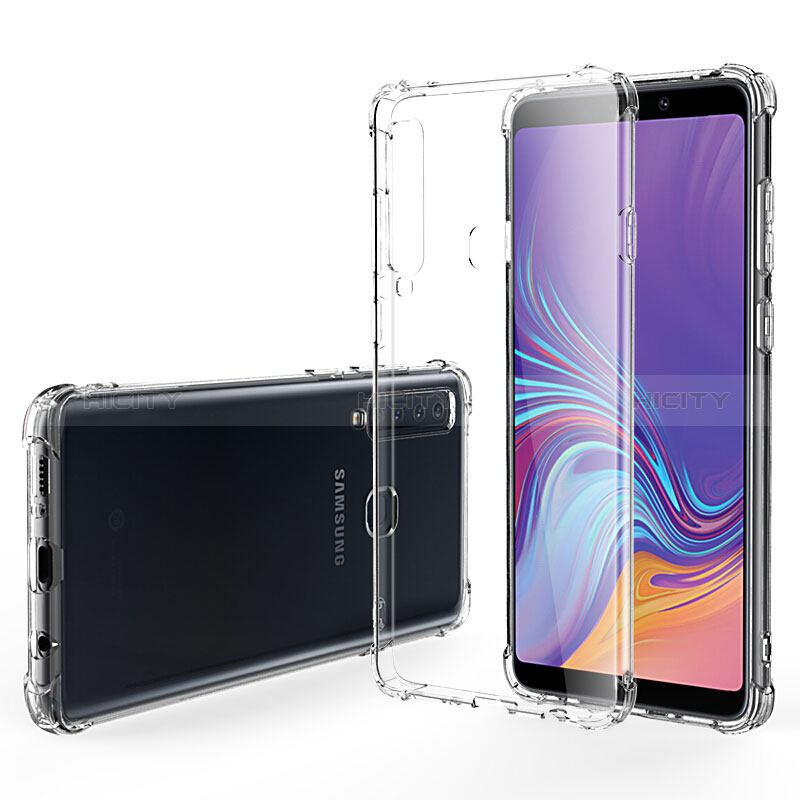 Samsung Galaxy A9 (2018) A920用極薄ソフトケース シリコンケース 耐衝撃 全面保護 クリア透明 カバー サムスン クリア