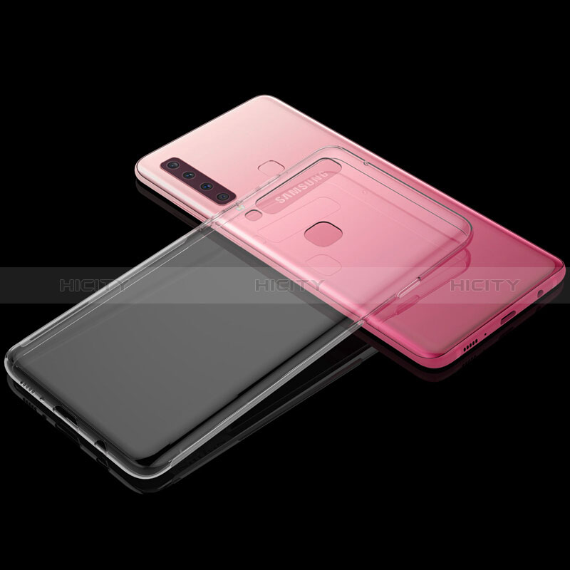 Samsung Galaxy A9 (2018) A920用極薄ソフトケース シリコンケース 耐衝撃 全面保護 クリア透明 T03 サムスン クリア