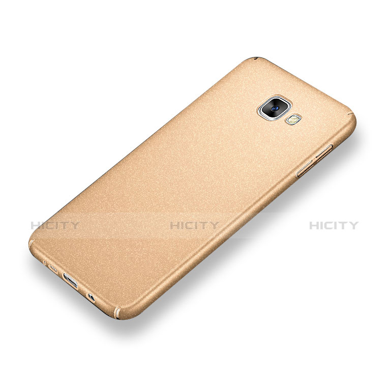 Samsung Galaxy A9 Pro (2016) SM-A9100用ハードケース プラスチック 質感もマット M01 サムスン ゴールド
