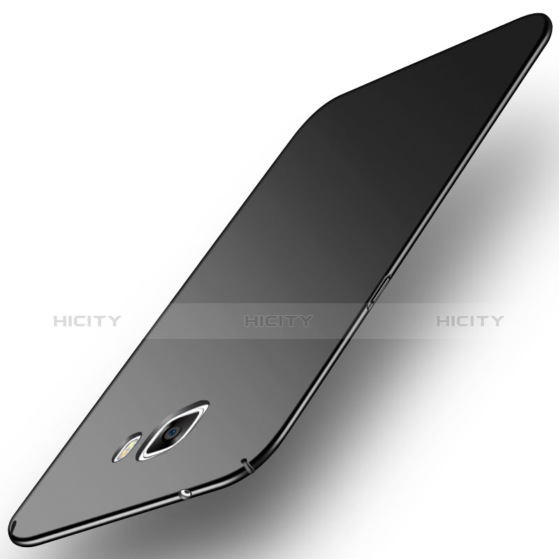 Samsung Galaxy A9 Pro (2016) SM-A9100用ハードケース プラスチック 質感もマット M03 サムスン ブラック