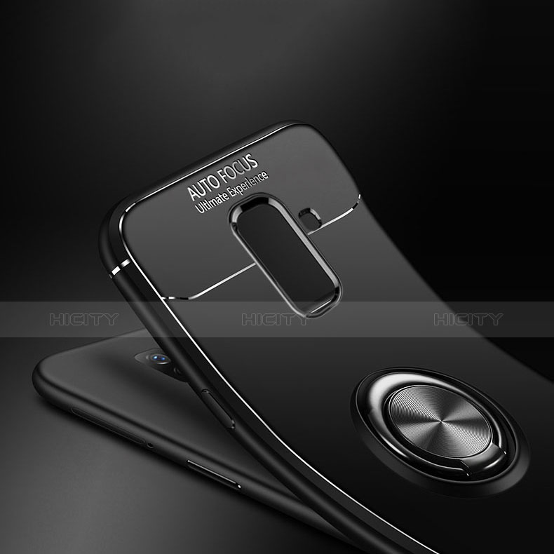 Samsung Galaxy A9 Star Lite用極薄ソフトケース シリコンケース 耐衝撃 全面保護 アンド指輪 バンパー サムスン 