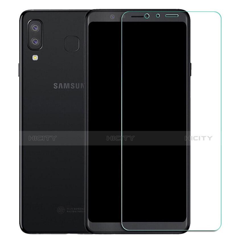 Samsung Galaxy A9 Star SM-G8850用強化ガラス 液晶保護フィルム T02 サムスン クリア