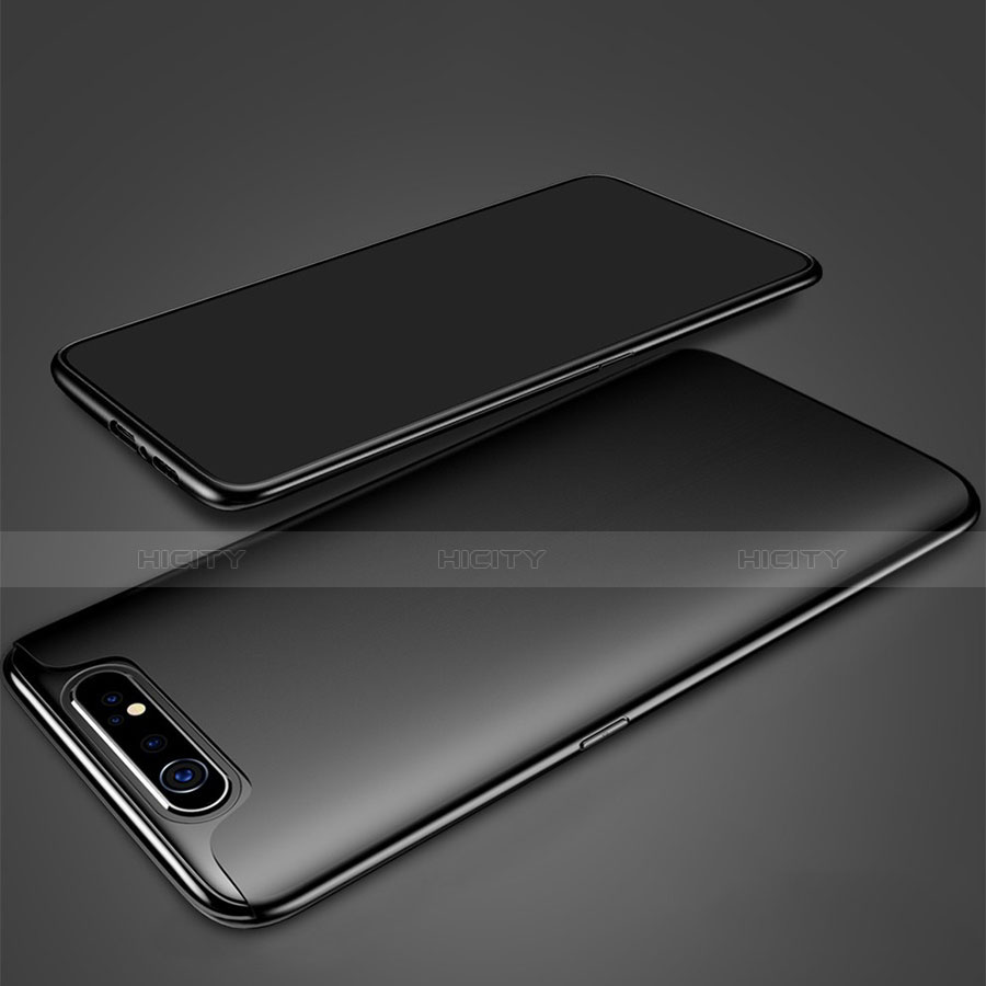 Samsung Galaxy A90 4G用極薄ソフトケース シリコンケース 耐衝撃 全面保護 サムスン ブラック
