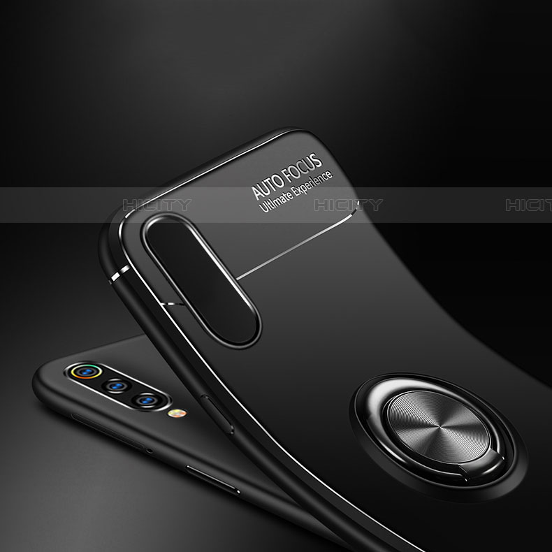 Samsung Galaxy A90 5G用極薄ソフトケース シリコンケース 耐衝撃 全面保護 アンド指輪 マグネット式 バンパー T01 サムスン 