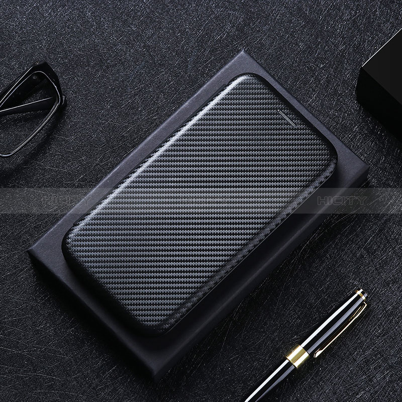 Samsung Galaxy A91用手帳型 レザーケース スタンド カバー L04Z サムスン ブラック