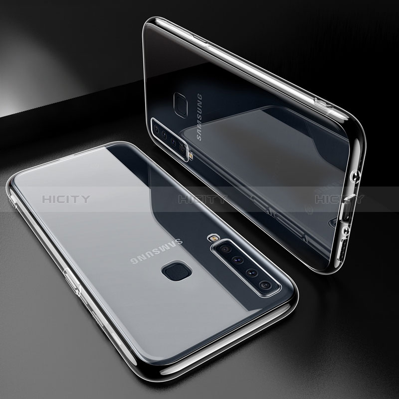 Samsung Galaxy A9s用極薄ソフトケース シリコンケース 耐衝撃 全面保護 クリア透明 T10 サムスン クリア
