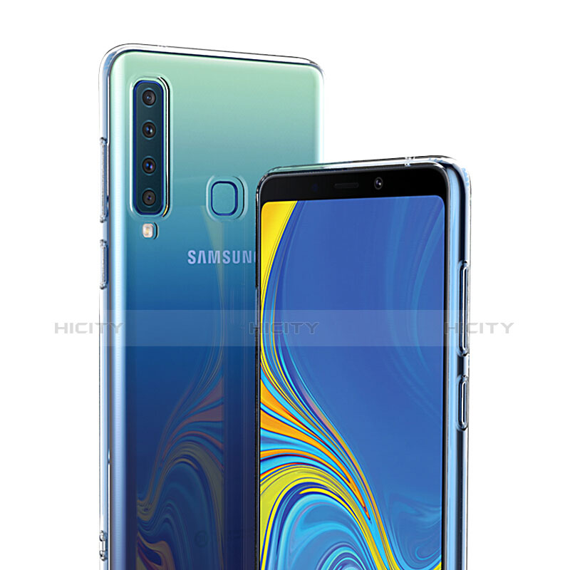 Samsung Galaxy A9s用極薄ソフトケース シリコンケース 耐衝撃 全面保護 クリア透明 T02 サムスン クリア